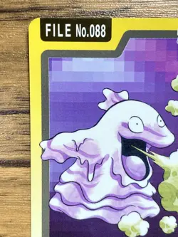 Pokemon Carddass Card Grimer File No.88 Bandai Pocket Monsters 1997 - Image 3