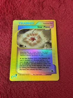 Star Piece 139/144 Skyridge Reverse Holo Pokemon Card Nm- - Image 1