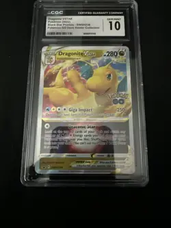 Dragonite VSTAR SWSH236 Black Star Promo Graded Pokemon Card CGC 10 GEM MINT 💎 - Image 1