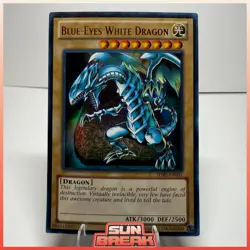 Yu-Gi-Oh Card - SDBE-EN001 - BLUE-EYES WHITE DRAGON (ultra rare holo) - Image 1