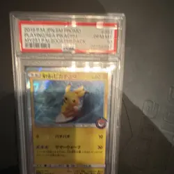 Pokemon PSA 10 Japanese Promo Holo Pikachu Playing/Sea #392 Card 2019 - Image 5