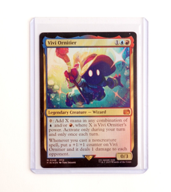 Vivi Ornitier Legendary Creature - Wizard Holo Foil Card FF MTG New - Image 1