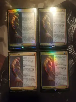 Sorcerer Class 4x *$10 Off Every $35 Sale!* Magic MTG Card - 3x FOIL - AFR - Image 1