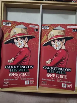 Bandai One Piece Card Game OP-13 Booster Pack Monkey D. Luffy English ×2 - Image 1