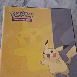 Pokemon Trading Card Game Binder Lot GX V Trainer Basic Pikachu Charizard Mewtwo - Image 1