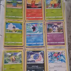Pokemon Trading Card Game Binder Lot GX V Trainer Basic Pikachu Charizard Mewtwo - Image 2