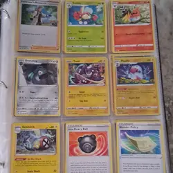 Pokemon Trading Card Game Binder Lot GX V Trainer Basic Pikachu Charizard Mewtwo - Image 3