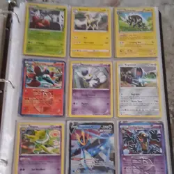 Pokemon Trading Card Game Binder Lot GX V Trainer Basic Pikachu Charizard Mewtwo - Image 4