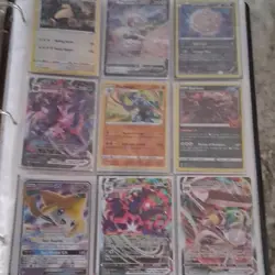 Pokemon Trading Card Game Binder Lot GX V Trainer Basic Pikachu Charizard Mewtwo - Image 5