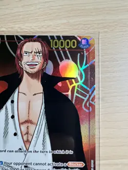 Shanks Alternate Art SEC OP01-120 Romance Dawn Foil One Piece Card Game - Image 4