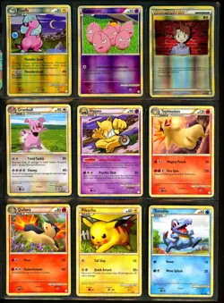 2010 Pokemon HEARTGOLD & SOULSILVER Base Set Cards Lot REVERSE HOLO Foil RARE + - Image 2