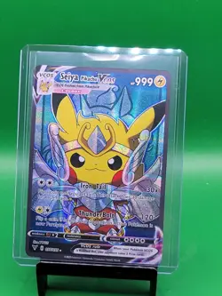 Pikachu X Seiya - Saint Seiya - Pokemon Cosplay Card Holo - Image 1