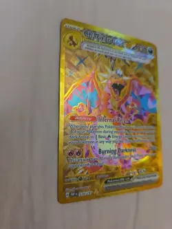 Pokemon TCG Charizard EX Obsidian Flames Holo Hyper Rare Card 228/197 Mint NM - Image 4