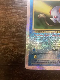 Pokemon TCG Tentacool Legendary Collection Reverse Holo Card 96/110 Lp - Image 3