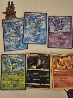 Pokemon Mid Era Mixed Lot of 6 Cards Plasma Freeze Lost Thunder Umbreon - Image 1