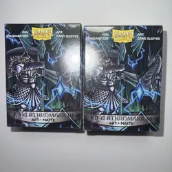 DRAGON SHIELD KING ATHROMARK III STANDARD MATTE ART Card Sleeve Royals Two Pack - Image 1