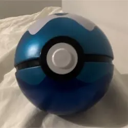 Pokemon TCG Dive Ball Tin Blue White Storage Case Collectible (no cards) - Image 1