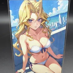Mai Valentine Anime Waifu Card Doujin ACG Goddess Holo - Image 1