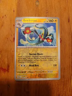 Eelektross 069/197 Sv03: Pokemon TCG Card - Obsidian Flames Reverse Holo - NM - Image 1