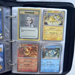 Pokemon Binder Collection Of 100+ Vintage And Modern Cards( Binder Included) - Image 4