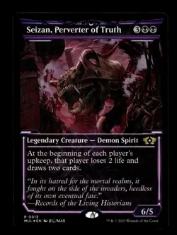 Seizan, Perverter of Truth 15 Foil R March of the Machine: Multiverse Legends - Image 1