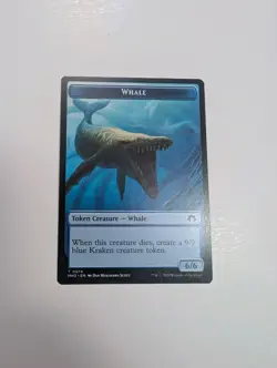 MTG - Whale 0014/Energy Reserve 0036 Token - Modern Horizons 3 NM/M Condition - Image 1