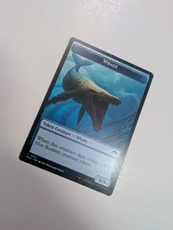 MTG - Whale 0014/Energy Reserve 0036 Token - Modern Horizons 3 NM/M Condition - Image 2