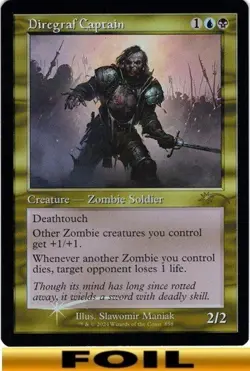 1x - Diregraf Captain - RETRO FOIL - Secret Lairs - NM MTG - Image 1