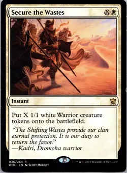 Secure the Wastes R Dragons of Tarkir 36 LP - Image 1