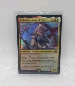 Lightning, Army of One (Foil) Magic The Gathering Final Fantasy (MTG x FF) - Image 1