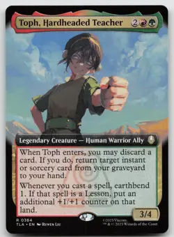 Toph, Hardheaded Teacher (Extended Art) R Avatar: The Last Airbender 384 NM - Image 1