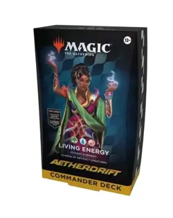 MTG Aetherdrift Living Energy Commander Deck Magic The Gathering New & Sealed - Image 1