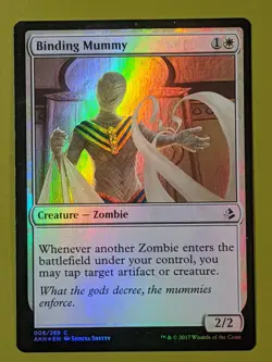 FOIL Binding Mummy x1 Amonkhet 1x Magic the Gathering MTG - Image 1