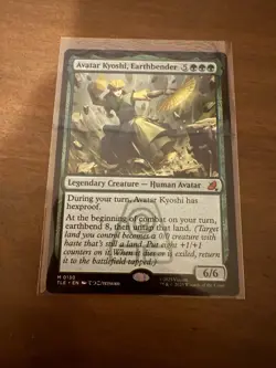 Avatar Kyoshi, Earthbender - TLE 0130 - Legendary Human - MTG Magic - Image 1