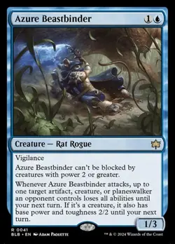 Azure Beastbinder BLB LP MTG - Image 1