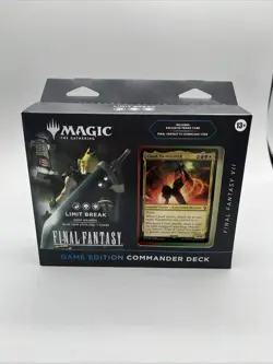 Magic The Gathering - Final Fantasy Limit Break Game Edition Commander Deck - Image 1