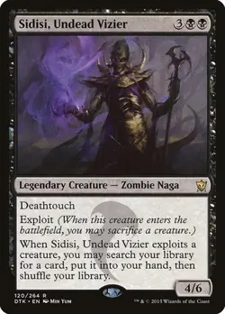 Sidisi, Undead Vizier Dragons of Tarkir LP MTG - Image 1