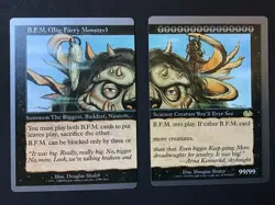Big Furry Monster Pair, Mtg, Magic The Gathering - Image 1