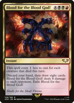 Blood for the Blood God! Warhammer 40,000 LP MTG - Image 1