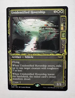Unidentified Hovership (Showcase) - DSK - Rare - MTG Magic - Image 1