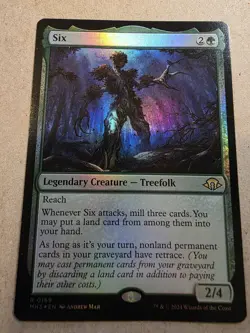 Six - #169 Foil - Modern Horizons 3 - Mtg - Image 1