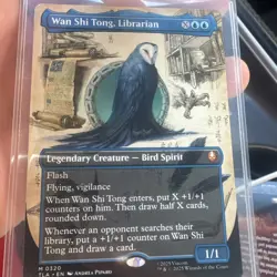 WAN SHI TONG, LIBRARIAN (BORDERLESS) Avatar: The Last Airbender TLA Magic MTG - Image 3