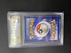 POKEMON CARD TCG - MACHOP 59/82 - WOTC TEAM ROCKET 1ST EDITION 2000 CGA 8.5 - Image 2