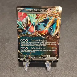Roaring Moon ex Double Rare SV04: Paradox Rift 124/182 NM POKEMON TCG - Image 1