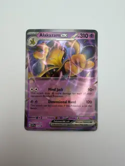 Alakazam ex 050 Scarlet & Violet Black Star Promo Pokemon TCG Card - Image 1