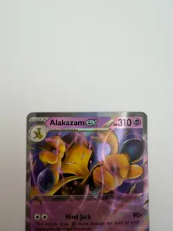 Alakazam ex 050 Scarlet & Violet Black Star Promo Pokemon TCG Card - Image 3