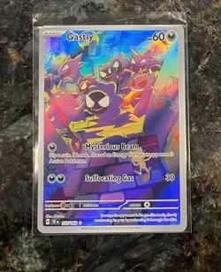 Pokemon TCG Gastly 177/162 Temporal Forces Illustration Rare LP-NM - Image 1