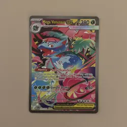 Pokemon TCG Mega Evolution Mega Venusaur EX SIR 177/132 Pack Fresh - Image 1
