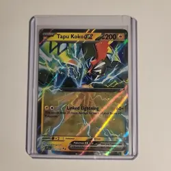 Pokemon Sv09: Journey Together Tapu Koko EX Holo Double Rare Card 051/159 - Image 1