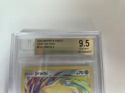 Pokemon TCG Jirachi Vivid Voltage 119/185 Holo Amazing Rare Graded BGS 9.5 - Image 2